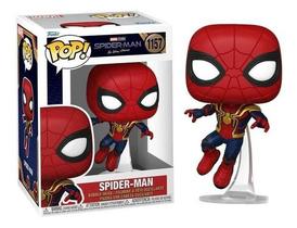 Funko POP Marvel: Spider-Man: No Way Home Spider- Man Leaping Boneco