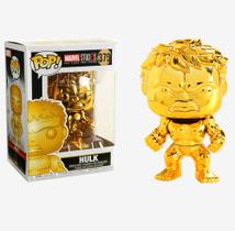 Funko pop marvel the first ten years (chrome gold) - studios hulk 379