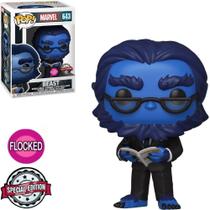 Funko Pop Marvel X-Men 20th Beast Flocked *EX* 643 Funko Pop Marvel X-Men 20th Beast Flocked *EX* 643