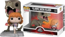 Funko Pop! Momento do Filme: Jurassic World - Claire com Flar
