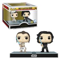 Funko Pop Moments Star Wars Exclusive Rey & Kylo Ren 758