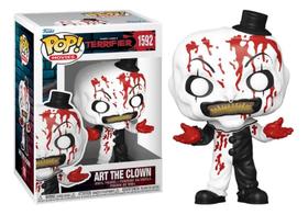 Funko Pop Movies Art The Clown 1592 Terrifier Art o Palhaco Funko Pop Movies Art The Clown 1592 Terrifier Art o Palhaco