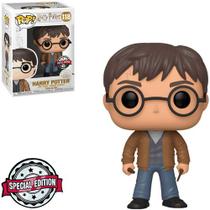 Funko Pop Movies: Harry Potter - Harry with Two Wands 118 Special Edition