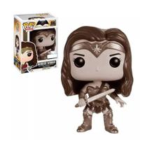 Funko Pop Mulher Maravilha 86 Tom Sépia Batman Vs Superman Exclusive