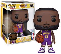 Funko Pop NBA Lakers LeBron James - Camisa Roxa - Colecionável