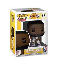 Funko POP NBA Lakers LeBron James - Uniforme Branco - 9,5cm