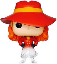 Funko Pop! Onde no Mundo está Carmen Sandiego - Desbotada Carmen Translúcida