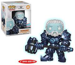 Funko Pop Overwatch Reinhardt Fall 18 Glow Dark Super Sized