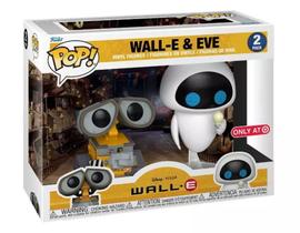 Funko Pop Pack com 2 bonecos Disney Pixar Wall-E & Eve