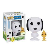 Funko pop peanuts snoopy e woodstock flocked exclusivo 49