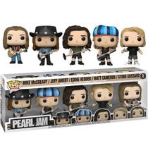 Funko Pop Pearl Jam Mike Jeff Eddie Matt Stone Pack 5 Rocks