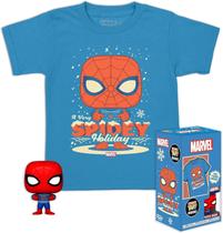 Funko Pop Pocket & Tee Marvel Spider Man Com Camiseta