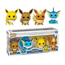 Funko Pop! Pokemon Eevee Vaporeon Jolteon Flareon 4 Pack