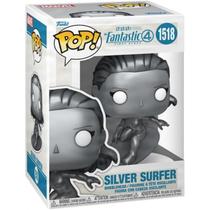 Funko Pop Quarteto Fantastico - Surfista Prateado 1518 Funko Pop Quarteto Fantastico - Surfista Prateado 1518