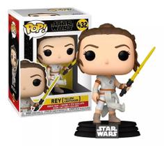 Funko Pop Rey Yellow Lightsaber 432 Star Wars