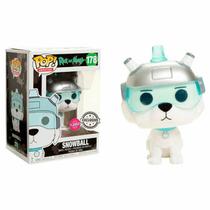 Funko POP - Rick and Morty - Snowball - Flocked 178