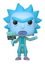 Funko Pop! Rick & Morty - Boneco de Ação Holograma Rick Clone