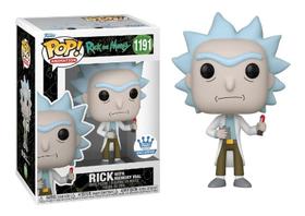 Funko Pop! Rick Morty Rick With Memory Vial 1191 Exclusivo