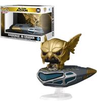 Funko Pop Rides Black Adam - Hawkman In Cruiser 286 Original