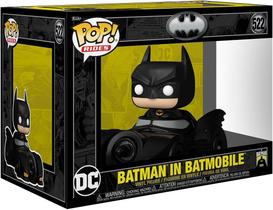 Funko POP! Rides Deluxe - DC Comics Batman 85 Anos - Batman no Batmóvel (1989) 522