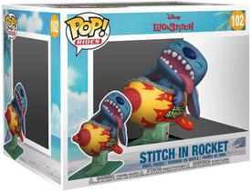 Funko Pop Rides Disney Stitch no Foguete Stitch In Rocket Original - 102
