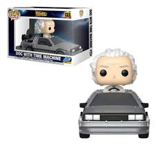Funko Pop RIdes Doc com Delorean 133 De Volta Para o Futuro Doc With Time Machine Back to the Future