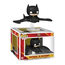 Funko Pop Rides The Flash-batman In Batwing 121