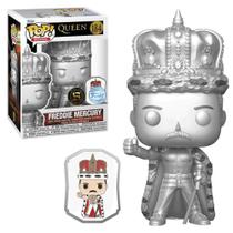 Funko Pop Rock Queen Freddie Mercury King Com Pin 184