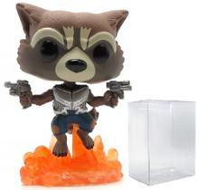 Funko Pop! Rocket Raccoon Guardiões Vol. 2, Multicolorido