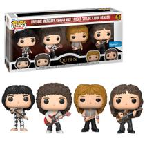 Funko Pop Rocks Banda Queen 4 Pack Boneco Colecionável Funko Pop Rocks Banda Queen 4 Pack Boneco Colecionável