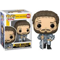 Funko Pop! Rocks Knight Post Malone - Figura Colecionável 10cm