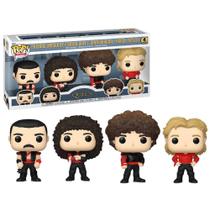 Funko Pop Rocks Queen Freddie Brian john Deacon Roger 4 Pack