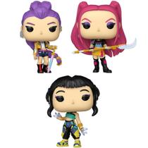 Funko Pop Rumi Mira e Zoey Kit Guerreiras do K-Pop Funko Pop Rumi Mira e Zoey Kit Guerreiras do K-Pop