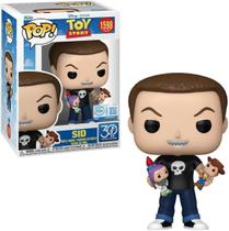 Funko Pop Sid 1598 Com Woody e Buzz Toy Story Disney Pixar Funko Pop Sid 1598 Com Woody e Buzz Toy Story Disney Pixar