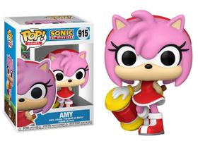 Funko Pop! Sonic - Amy Rose com Protetor de Vinil