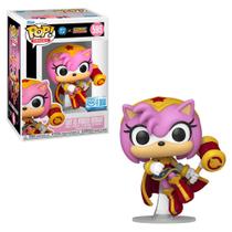 Funko Pop! Sonic The Hedgehog Amy Wonder Woman 595 Exclusivo