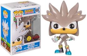 Funko Pop Sonic The Hedgehog - Silver Glow 30th Anniversary