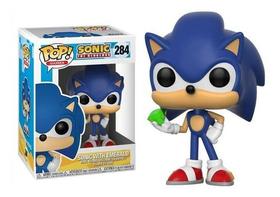 Funko Pop Sonic With Emerald - Games 284