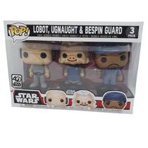 Funko Pop! Star Wars 3 Pack: Lobot, Ugnaught & Bespin Guard