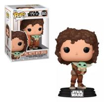 Funko Pop Star Wars 665 - Peli Motto With Grogu Funko Pop Star Wars 665 - Peli Motto With Grogu