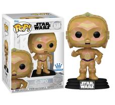 Funko Pop Star Wars C-3Po Facet 638 Detalhe