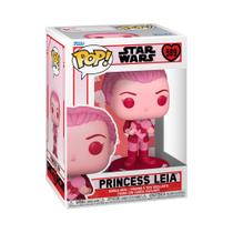 Funko Pop Star Wars, Dia dos Namorados, Princesa Leia, 11cm