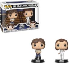 Funko Pop Star Wars Han and Leia 2-Pack