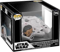 Funko Pop Star Wars Lando Calrissian na Millenium Falcon 514 - Figura de Vinil