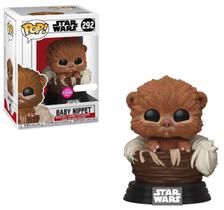 Funko Pop Star Wars O Retorno de The Jedi Flocked Baby Nippet