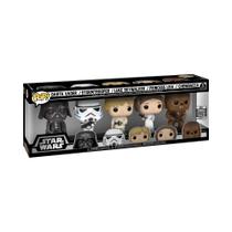 Funko Pop! Star Wars - Pacote com 5 Vinis: Darth Vader e Stormtrooper Funko Pop! Star Wars - Pacote com 5 Vinis: Darth Vader e Stormtrooper
