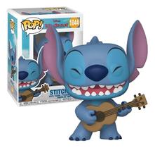 Funko Pop Stitch 1044 Com Ukelele Lilo e Stitch Funko Pop Stitch 1044 Com Ukelele Lilo e Stitch