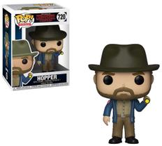 Funko Pop! Stranger Things - Boneco de Ação do Hopper