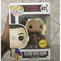 funko pop stranger things eleven with eggos chese