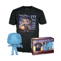 Funko Pop! & Tee: Ataque a Titã - Eren com Marcas - 2XL